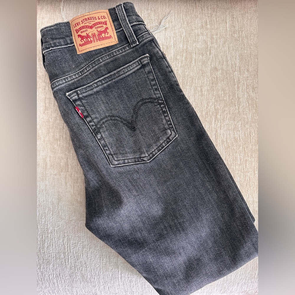 Levi's Black Wedgie Skinny Jean